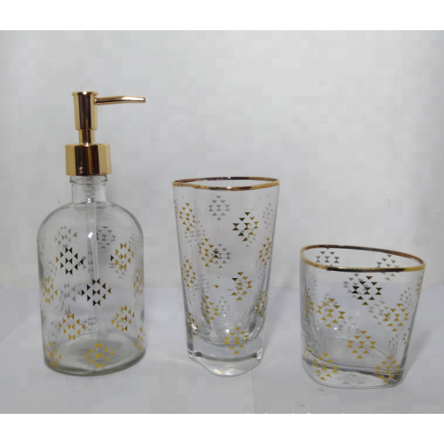 Amber Glass Soap Dispenser Lotion Dispenser Amber Glass pump bottle Manufactory